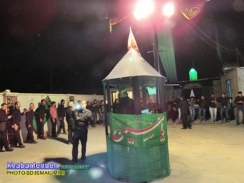 شب تاسوعای حسینی در شهر لنده/خبر لنده
