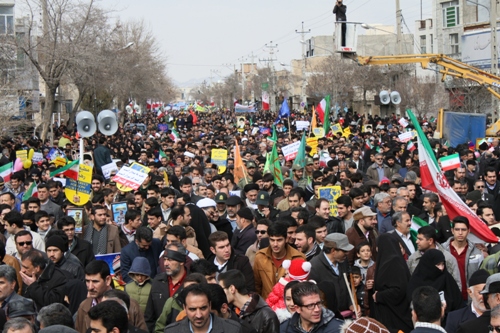 راهپیمایی 22 بهمن اراک به روایت تصویر