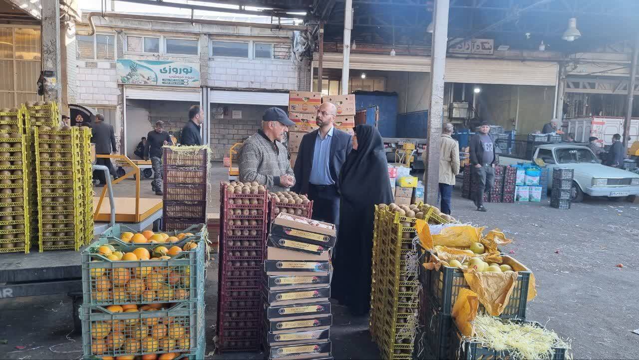 صدور حکم پلمب پنج حجره گرانفروش در میدان میوه و تره&zwnj;بار همدان