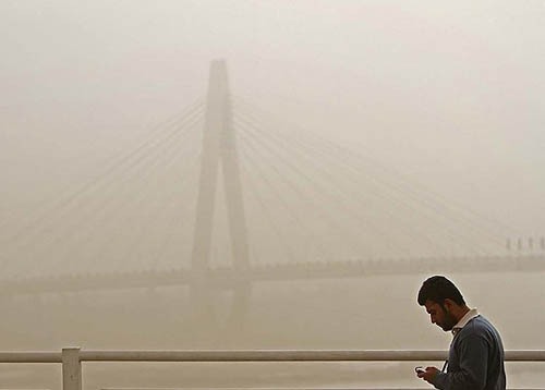 هیچ شهری در خوزستان هوای پاک ندارد