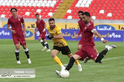 گزارش تصویری فوتبال پدیده مشهد _:سپاهان اصفهان