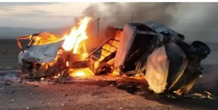 برخورد 2 خودروی شوتی در خراسان‌جنوبی یک کشته برجای گذاشت