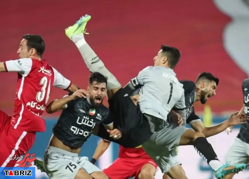 برد شیرین تراکتور مقابل پرسپولیس در آزادی