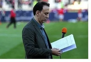 معطلی گزارشگر بازی پرسپولیس و فولاد در استادیوم آزادی