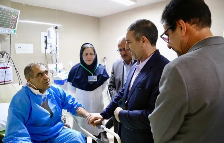 بازدید سرزده استاندار از بیمارستان امام سجاد یاسوج + تصاویر