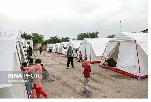 ۲۵۰۰ دانش‌آموز شادگانی درگیر سیل شدند