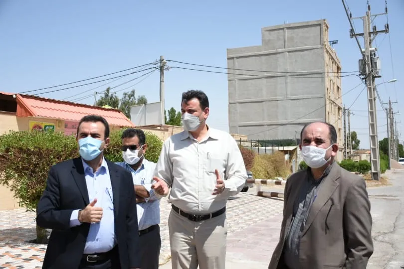 بازدید مدیرعامل شرکت توزیع نیروی برق خوزستان از روند پروژه های در حال اجرای کاهش تلفات