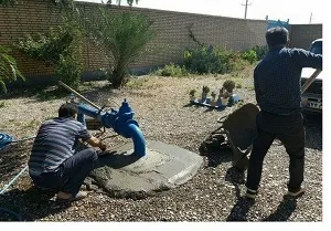 چاههای آب هفت روستای اندیمشک ایزوله شدند