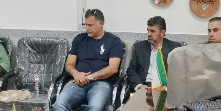 بازدید علی دایی ازچند مدرسه خیرساز صالح آباد