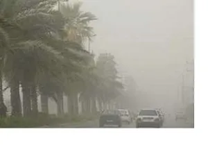 وقوع گردوغبار خفیف در آبادان و خرمشهر