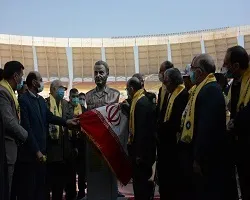 رونمایی سردیس سردار دلها در ورزشگاه نقش جهان