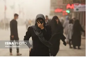 باد امروز گرد و خاک می‌کند