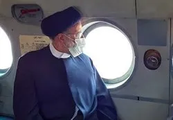 بازدیدهوایی رییس جمهور از دریاچه ارومیه