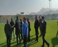 بازدید نمایندگان AFC از ورزشگاه فولادشهر