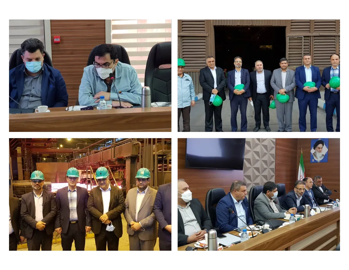 دیدار مدیرکل فرودگاه‌های استان با قائم مقام مدیرعامل فولاد خوزستان