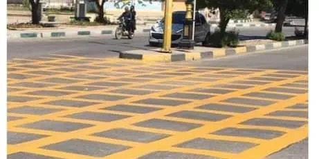 خط کشی شطرنجی در تقاطع‌ها / اردیبهشت ۱۴۰۲