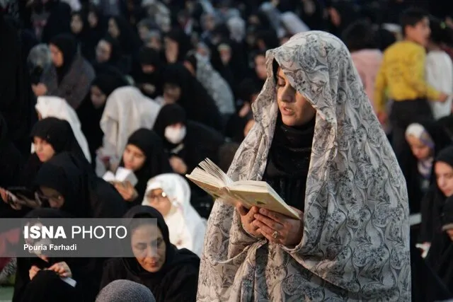 احیای شب بیست و سوم ماه مبارک رمضان در شهرکرد